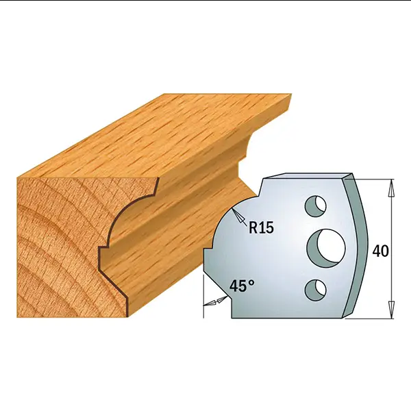 Cutite profilate pentru capete de taiere CMT; 690.037; 2 unitati