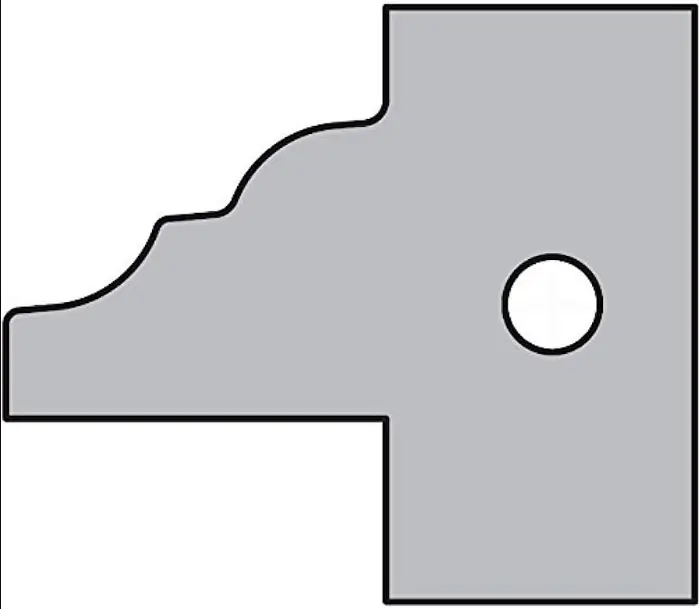 cutite de profil pentru capete de taiere CMT 695.015.E2; 2 unitati cutite de profil pentru capete de taiere CMT 695.015.E2; 2 unitati