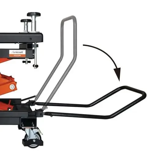 Masa de ridicare electro-hidraulica 1200 Kg UNICRAFT Masa de ridicare electro-hidraulica 1200 Kg UNICRAFT Inaltime maner 880 mm