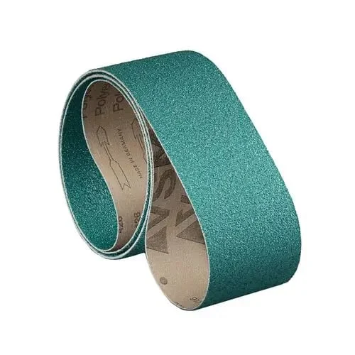 Banda abraziva textil 1220x100 mm K120 pentru inox si otel METALLKRAFT Dimensiuni banda de slefuit 1220 x 100 mm
