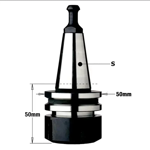 Con ISO 30 pentru pensete tip ER32 CMT 183.200.02, stanga CMT Italy