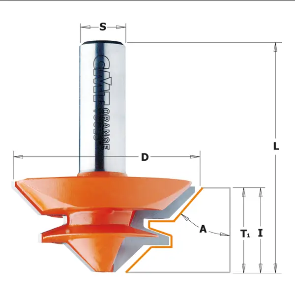 Freza pentru Imbinari Paralele CMT; S=1/2"; D=69,9 mm Freza pentru Imbinari Paralele CMT; S=1/2"; D=69,9 mm