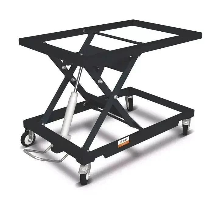 Masa hidraulica mobila pentru atelier HT 300 M UNICRAFT Diametru role 125 mm
