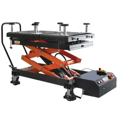 Masa de ridicare electro-hidraulica 1200 Kg UNICRAFT Masa de ridicare electro-hidraulica 1200 Kg UNICRAFT Timp de ridicare de la min. la max. 50 - 60 s