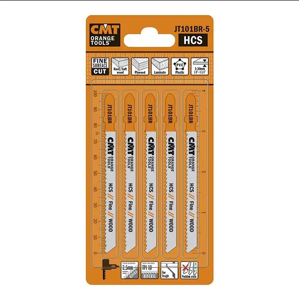 Lame de fierastrau pentru taiere cu finisaj pentru lemn CMT JT101BR-25; 5 unitati Lame de fierastrau pentru taiere cu finisaj pentru lemn CMT JT101BR-25; 5 unitati