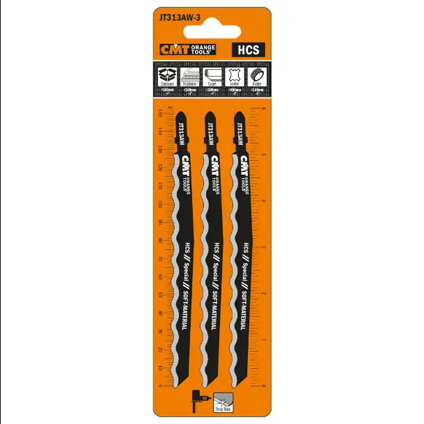 Lame de fierastrau taiere dreapta pentru carton JT301CD-5; 5 unitati