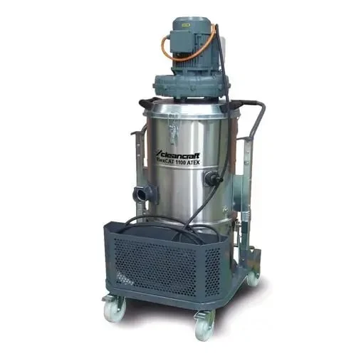 Aspirator industrial uscat flexCAT 1100 ATEX CLEANCRAFT Aspirator industrial uscat flexCAT 1100 ATEX CLEANCRAFT Debit de aer 5067 l/min