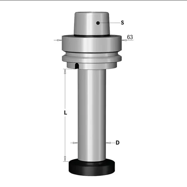 Arbore de taiere cu ax conic HSK, 30X150mm CMT Italy Arbore de taiere cu ax conic HSK, 30X150mm CMT Italy