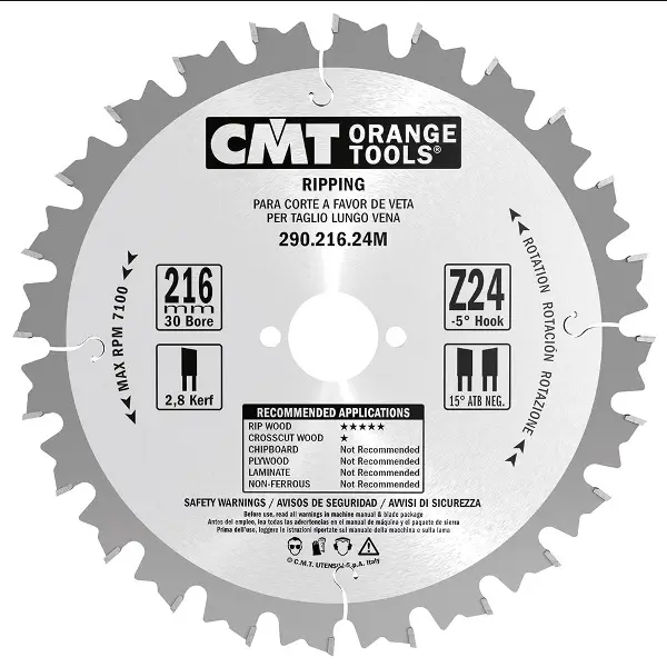 Panza de circular pentru fierastraie portabileCMT 290; 160x2.2x16; Z12; 20° Panza de circular pentru fierastraie portabileCMT 290; 160x2.2x16; Z12; 20°