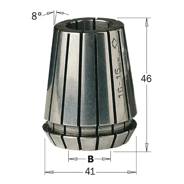 Penseta de precizie ER40 CMT 184.128.00; 12.7 mm CMT Italy Penseta de precizie ER40 CMT 184.128.00; 12.7 mm CMT Italy