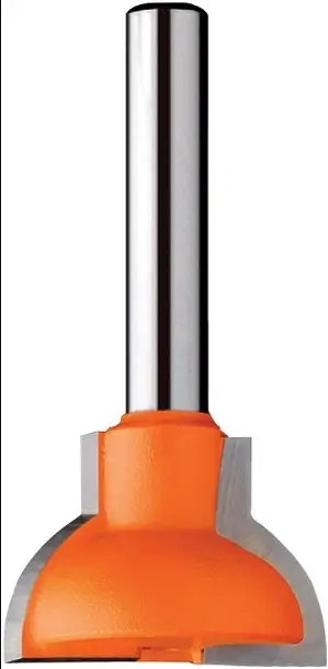 Freza pentru lambriuri CMT; S=1/4"; D=25 mm; R=10 mm Freza pentru lambriuri CMT; S=1/4"; D=25 mm; R=10 mm