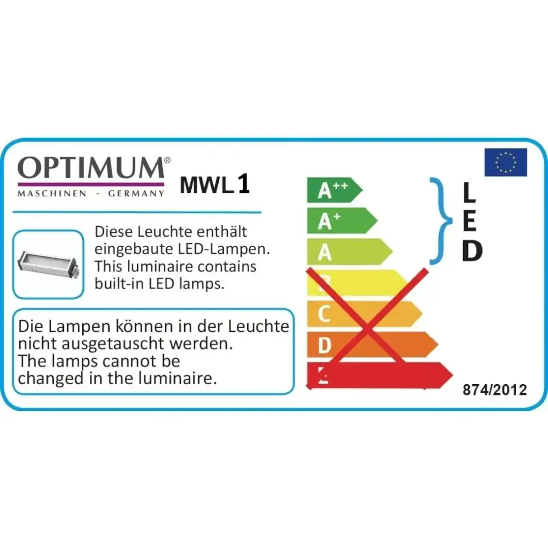Clasa consum lampa LED MWL1 Clasa consum lampa LED MWL 1