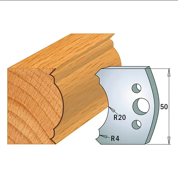 Cutite profilate pentru capete de taiere CMT; 690.507; 2 unitati