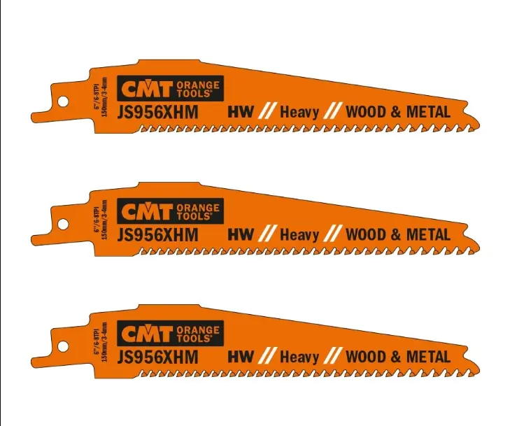 Lame de ferastrau sabie CMT JS956XHM-3; 150 mm; 3 unitati