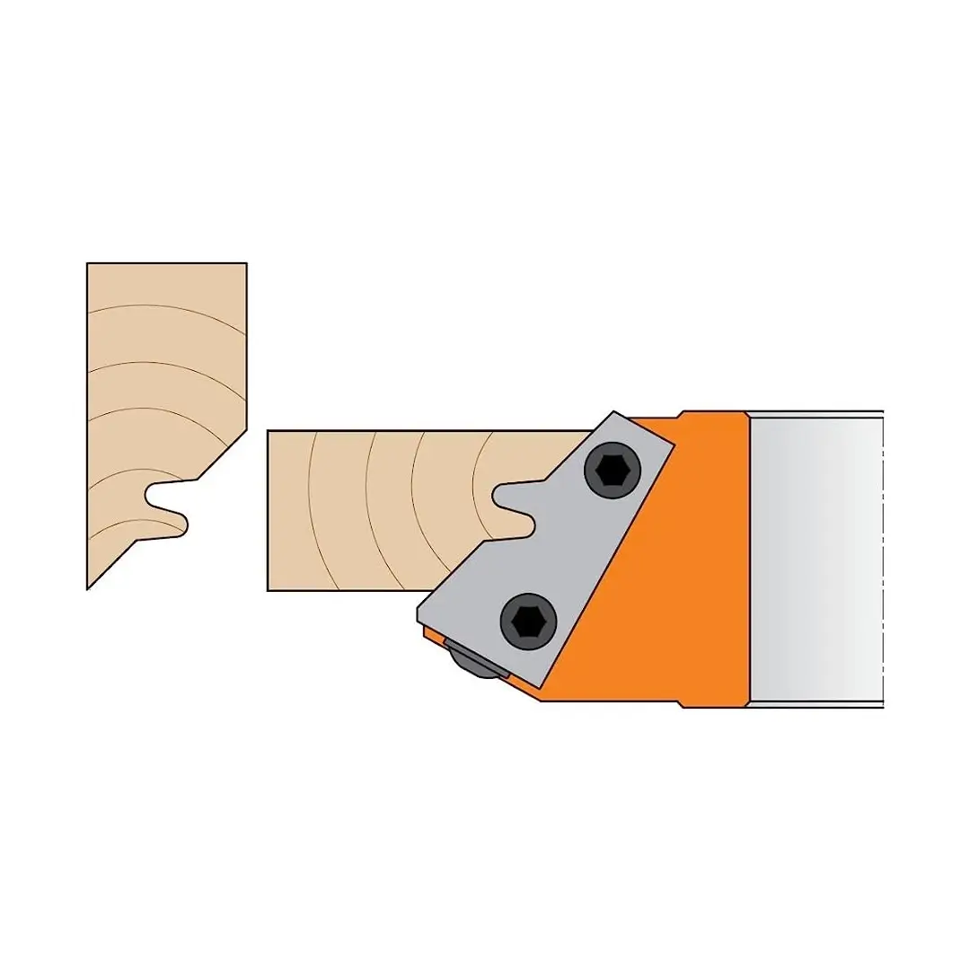 cutite de profil pentru capete de taiere CMT 695.011.01; 2 unitati