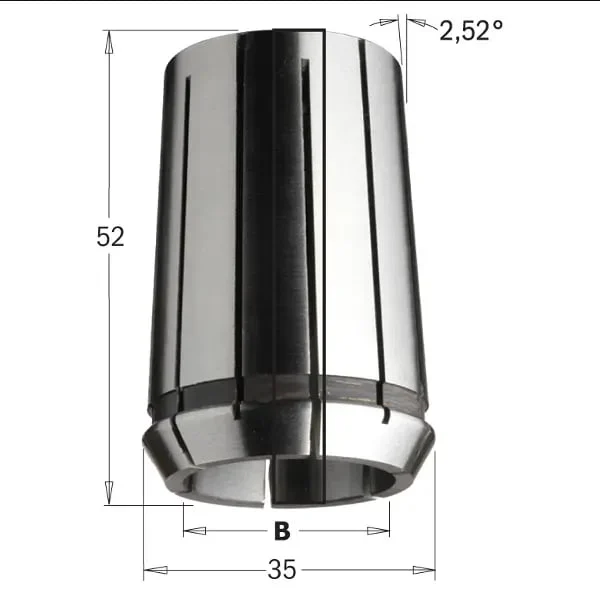 Penseta de precizie DIN6388 CMT 185.040.00; 4 mm CMT Italy