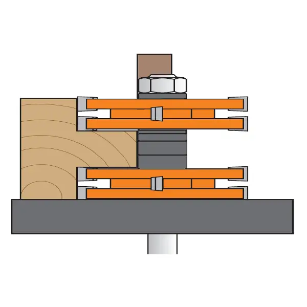 Set 3 freze lemn CMT profilare usi 1 Set 3 freze lemn CMT profilare usi 1