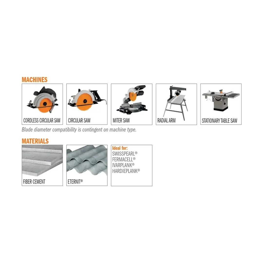 Compatibilitate disc diamantat CMT Orange Tools 236 Compatibilitate disc diamantat CMT Orange Tools 236
