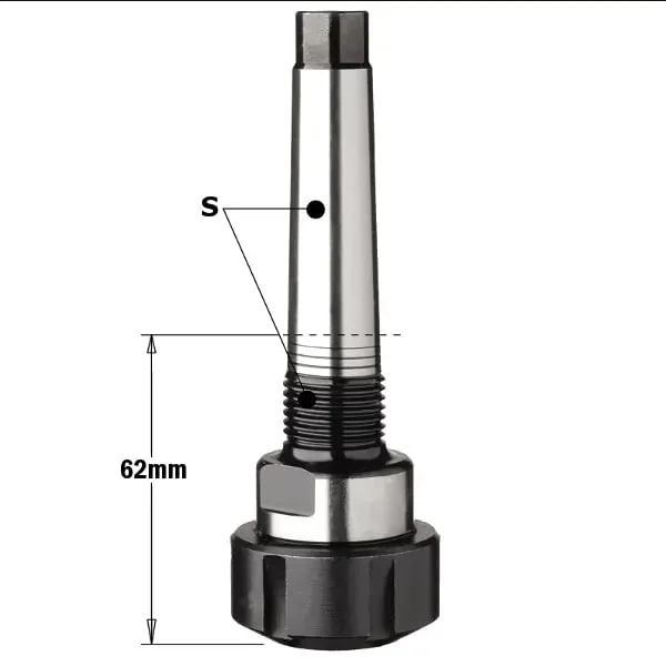 Mandrina cu pensete cu tija conica MK2 CMT 123.000.01; dreapta Mandrina cu pensete cu tija conica MK2 CMT 123.000.01; dreapta CMT Italy