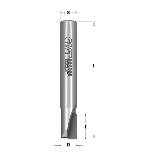 Freza pentru lemn cu muchii diamantate CMT; S=12 mm; D=8 mm CMT Italy
