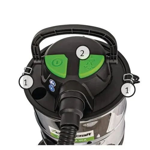 Aspirator de cenusa flexCAT 121 VCA CLEANCRAFT Aspirator de cenusa flexCAT 121 VCA CLEANCRAFT Material rezervor Inox