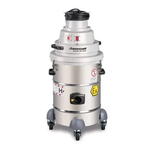 Aspirator industrial uscat flexCAT 130 ATEX CLEANCRAFT Aspirator industrial uscat flexCAT 130 ATEX CLEANCRAFT Diametru furtun 38/32 mm