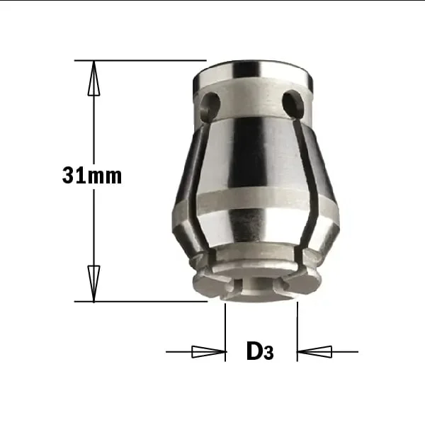 Penseta pentru mandrine 123CMT 124.060.00; 6 mm CMT Italy