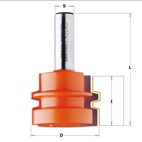 Freza pentru Imbinari Paralele CMT; S=1/2"; D=44,4 mm Freza pentru Imbinari Paralele CMT; S=1/2"; D=44,4 mm