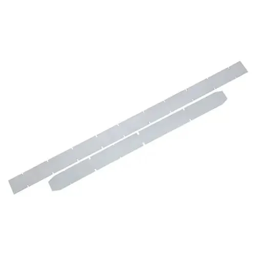 Lamele de aspiratie 813/840 mm, din cauciuc, fata / spate CLEANCRAFT Material Rubber