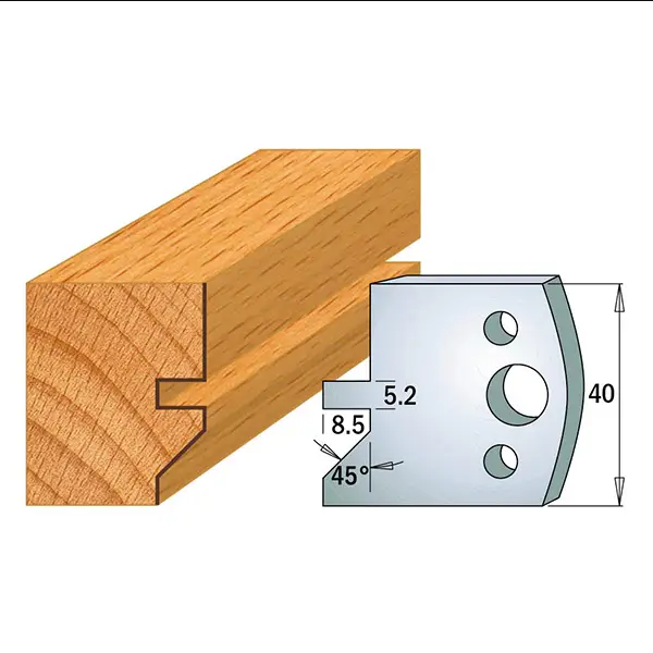 Cutite profilate pentru capete de taiere CMT; 690.084; 2 unitati