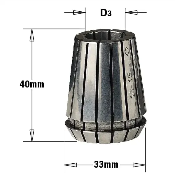 Penseta de precizie ER32 CMT 184.030.00; 3 mm CMT Italy