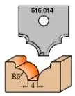 Cutite de schimb pentru setul complet 616 CMT 665.014; 1 unitati