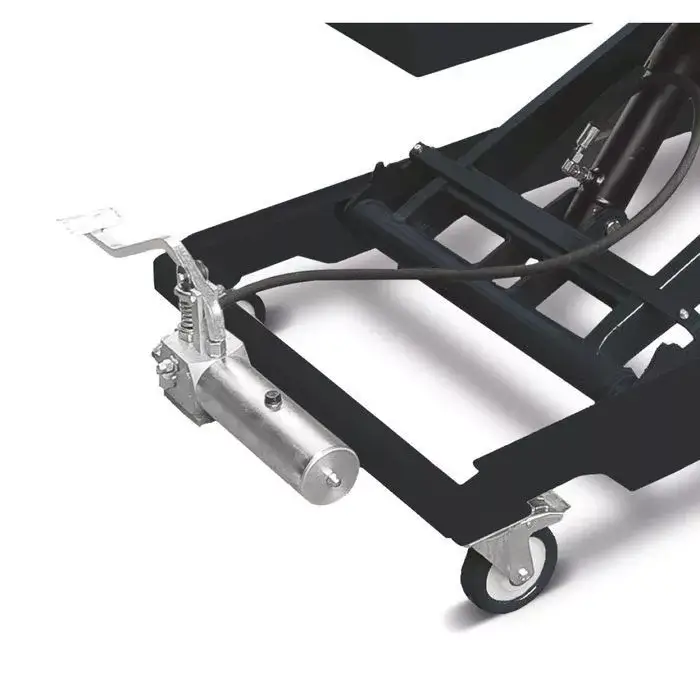 Pedala actionare masa hidraulica mobila tip foarfeca Pedala actionare masa hidraulica mobila tip foarfeca