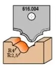 Cutite de schimb pentru setul complet 616 CMT 665.004; 1 unitati